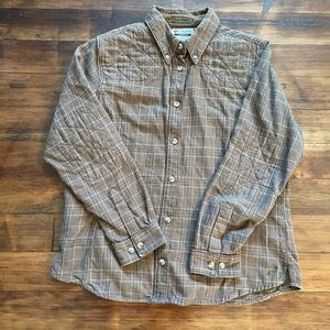 COLUMBIA River Resort Women's Long Sleeve Shirt Size Medium Plaid